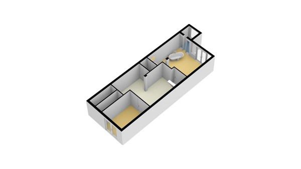 Floorplan - Hooidrift 117A, 3023 KK Rotterdam